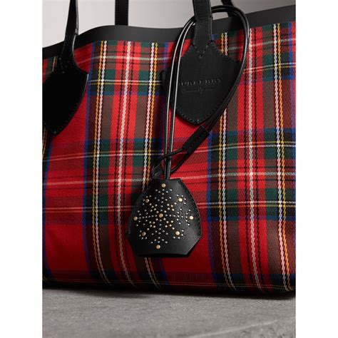 burberry inspired plaid lanyard|Burberry bag charm.